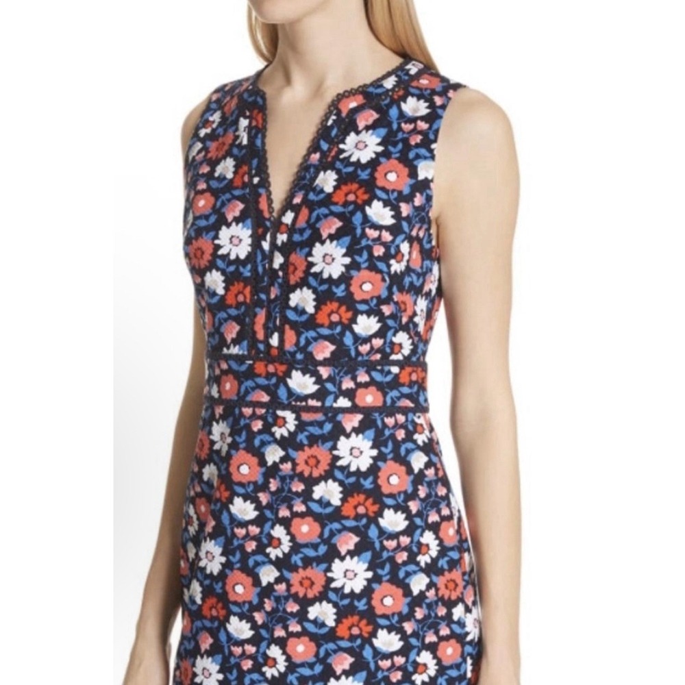 Kate Spade Shore Thing Daisy Jacquard Sheath Dress Womens Size 14‎